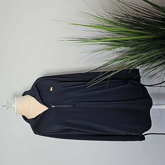 Masters Tops Masters Black Pullover With Ruched Sides By Magnolia